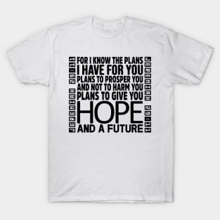 Jeremiah 29:11 T-Shirt